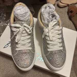 Betsey Johnson SB - Sidney Rhinestone Sneakers Women’s 7